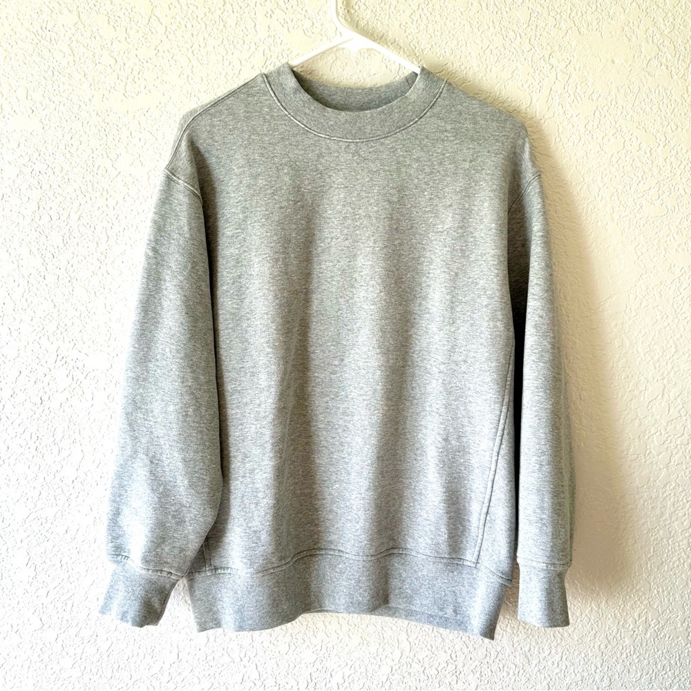 ATHLETA forever fleece crewneck sweatshirt